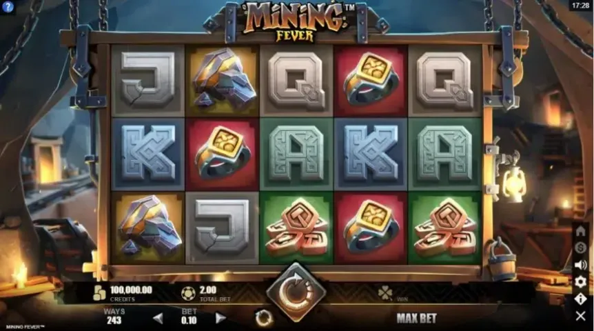Mining Fever slot screenshot 