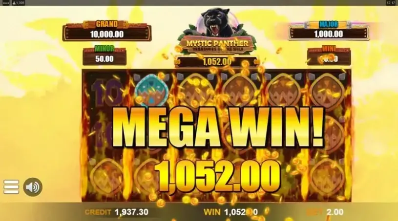 Mystic Panther Treasures of the Wild slot screenshot 