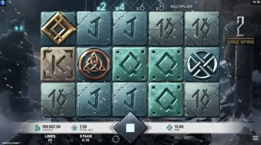 North Storm slot screenshot 4