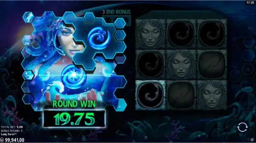 Lady Earth slot screenshot 5