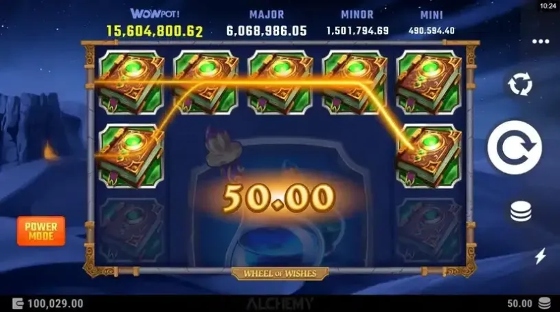 Wheel Of Wishes slot screenshot 