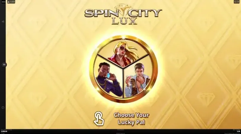 Spin City Lux slot screenshot 