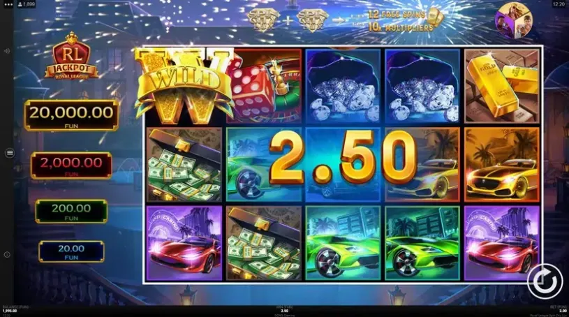 Spin City Lux slot screenshot 3