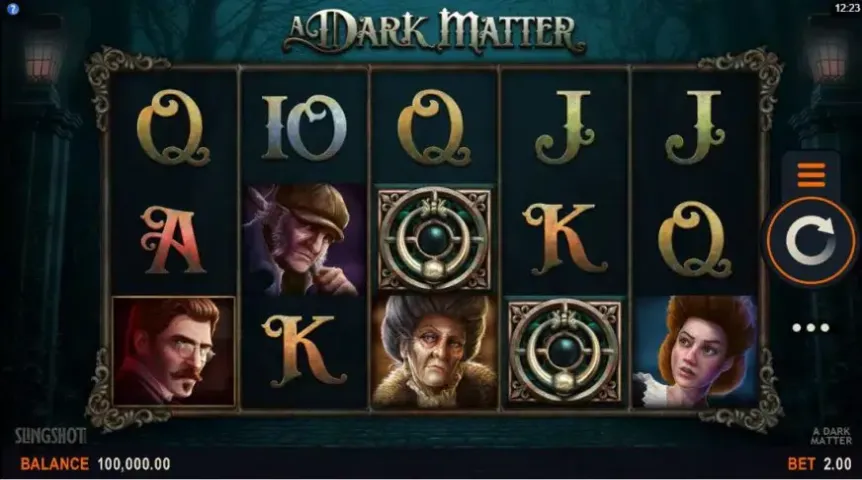 A Dark Matter slot screenshot 