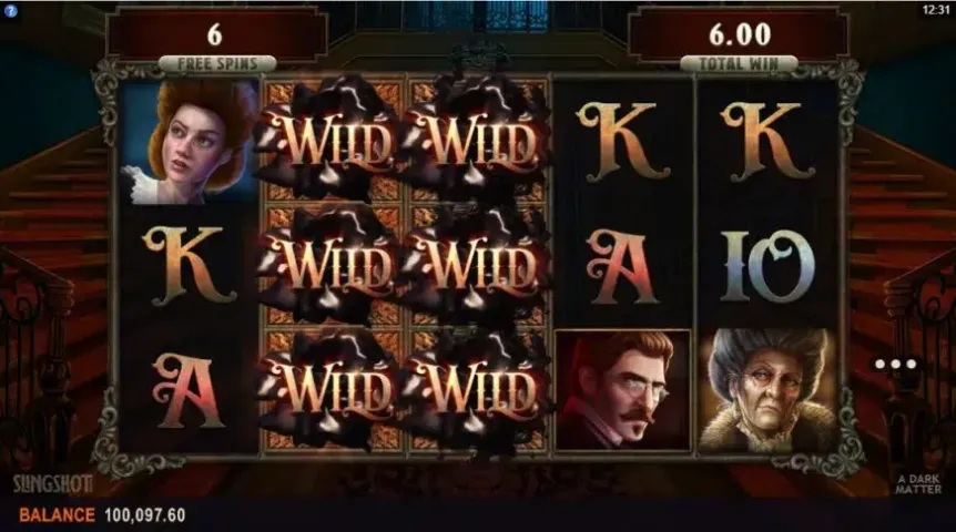 A Dark Matter slot screenshot 