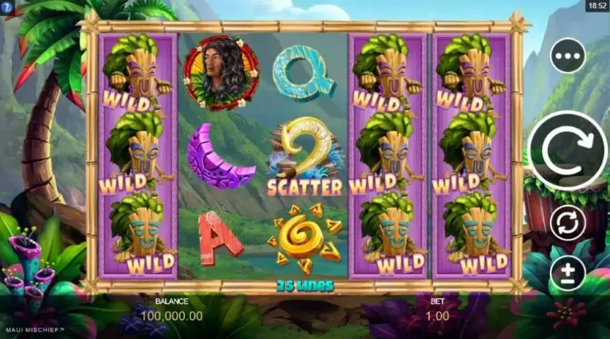 Maui Mischief slot screenshot 
