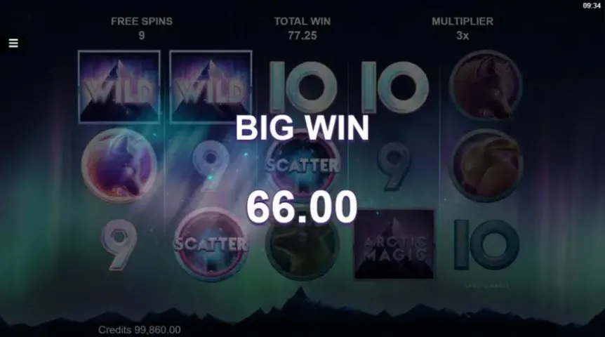 Arctic Magic slot screenshot 