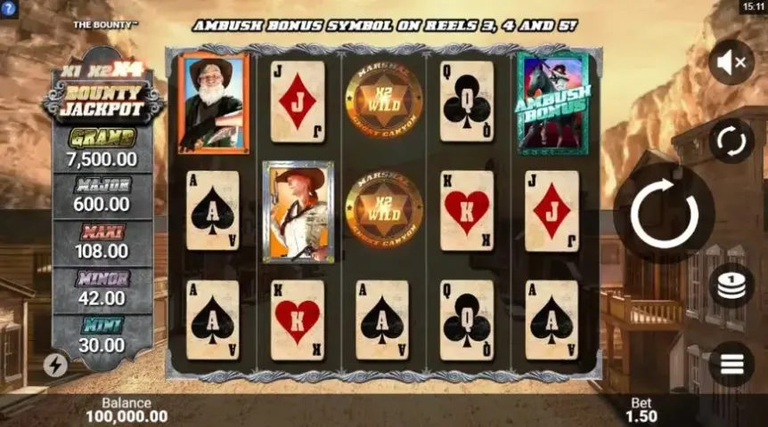 The Bounty slot screenshot 