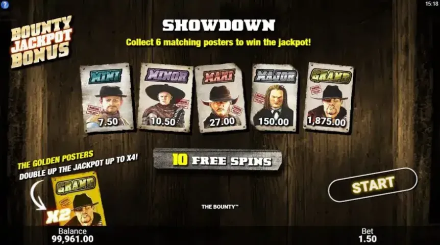 The Bounty slot screenshot 2