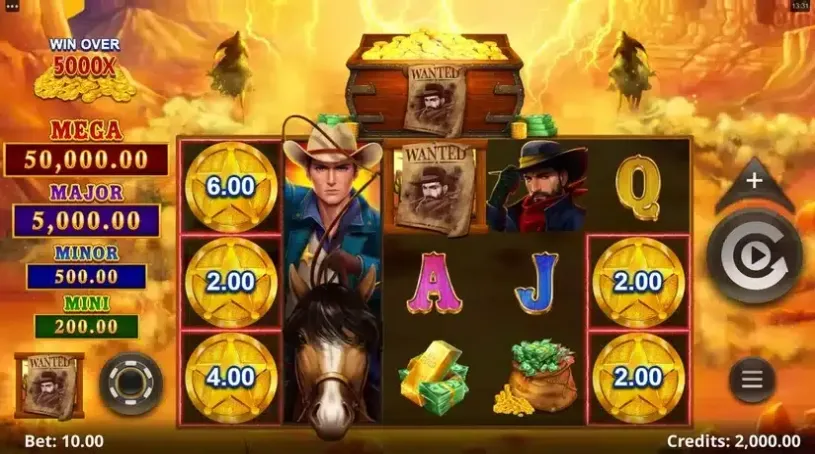 Amazing Link Bounty slot screenshot 