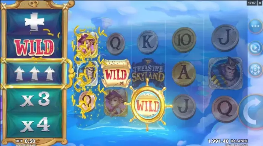 Treasure Skyland slot screenshot 2