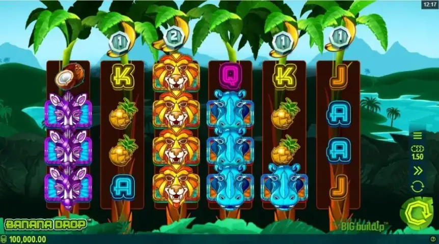 Banana Drop slot screenshot 