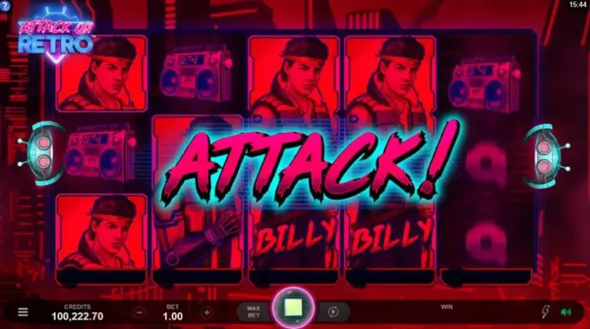 Attack on Retro slot screenshot 2