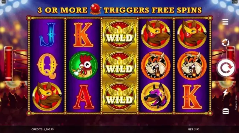 Numero Uno slot screenshot