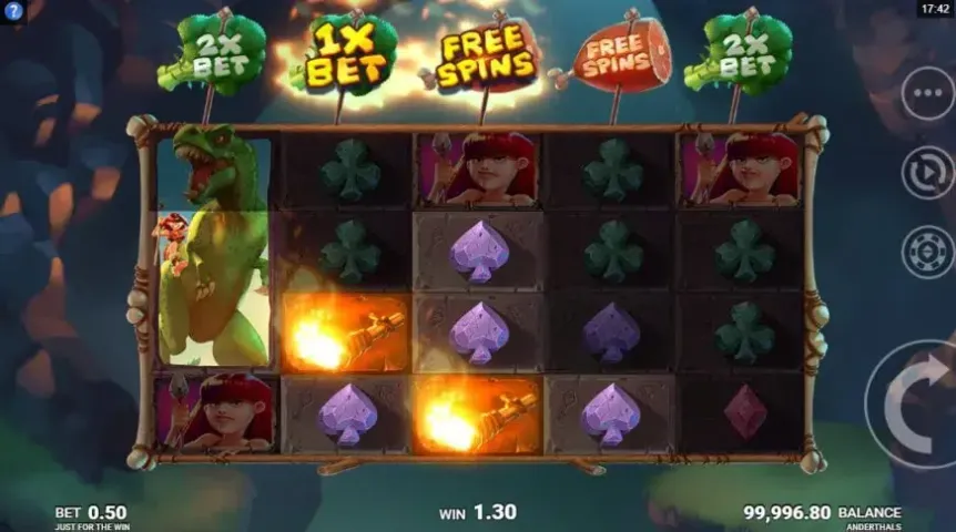 Anderthals slot screenshot 3