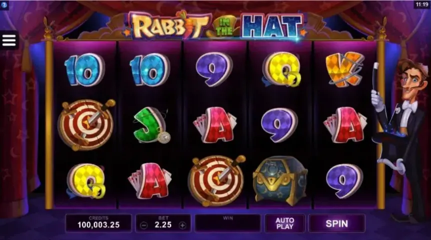 Rabbit in the Hat slot screenshot 