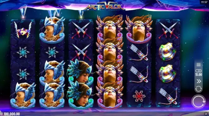 Arctic Valor slot screenshot 1