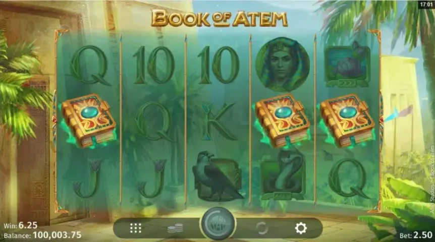 Book of Atem slot screenshot 2