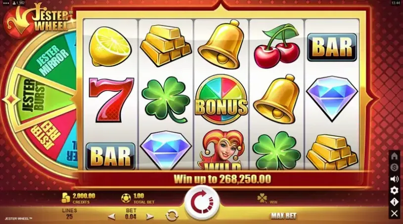 Jester Wheel slot screenshot 