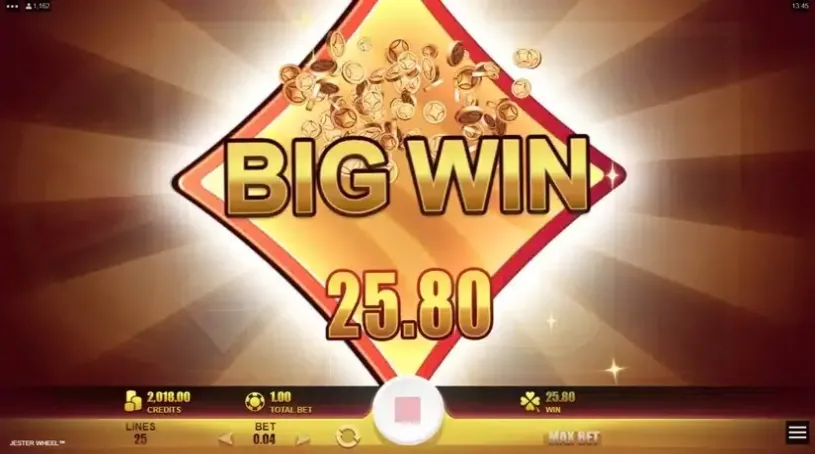 Jester Wheel slot screenshot 