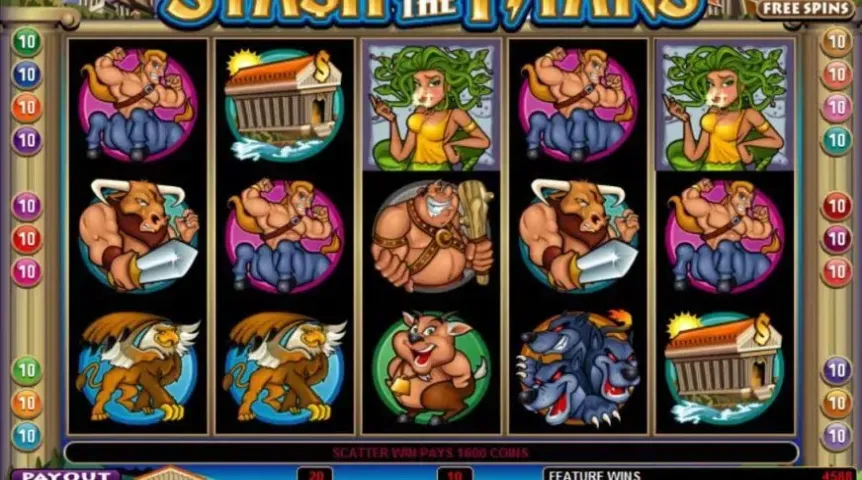 Stash of the Titans slot screenshot 4