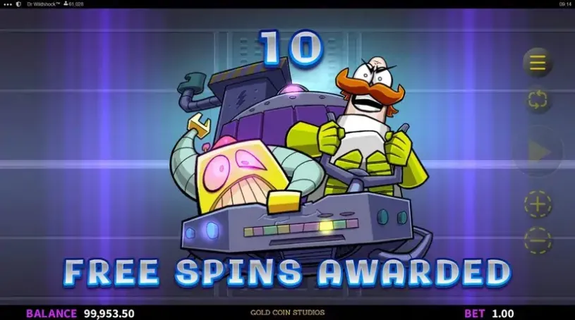 Dr Wildshock: Mad Loot Lab slot screenshot 4