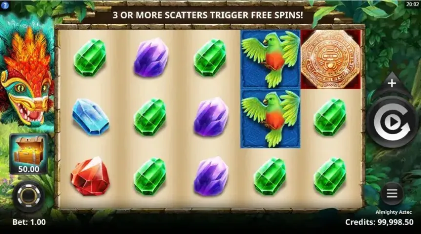 Almighty Aztec slot screenshot 1