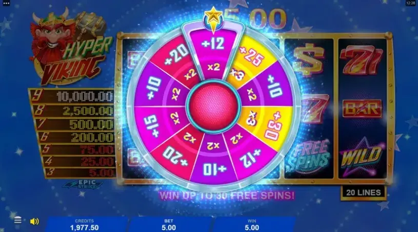 Hyper Viking slot screenshot 6