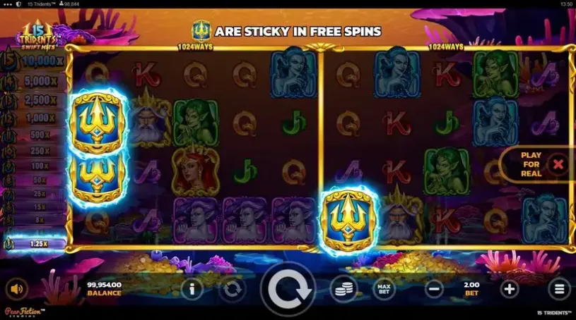 15 Tridents slot screenshot 2