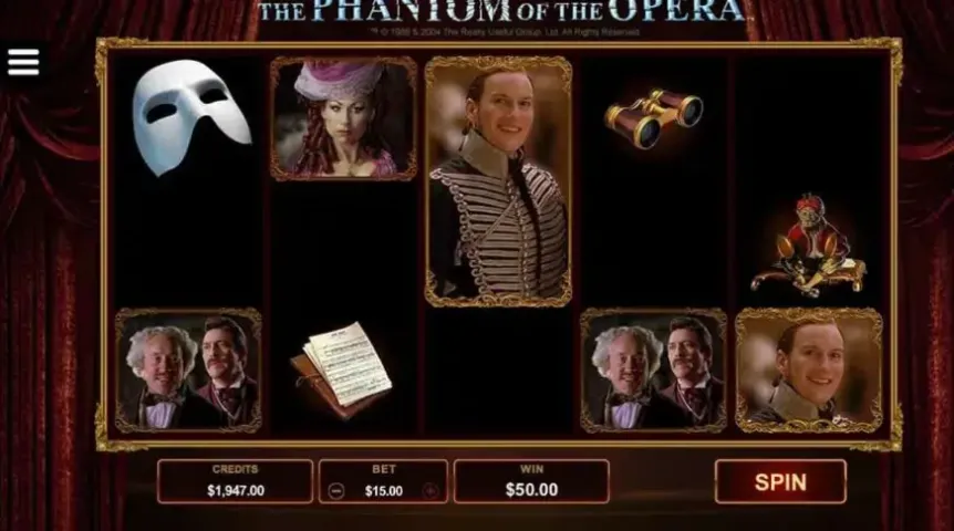 The Phantom of the Opera slot screenshot 5