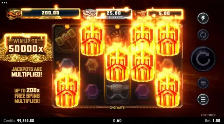 Fire Forge slot screenshot 3