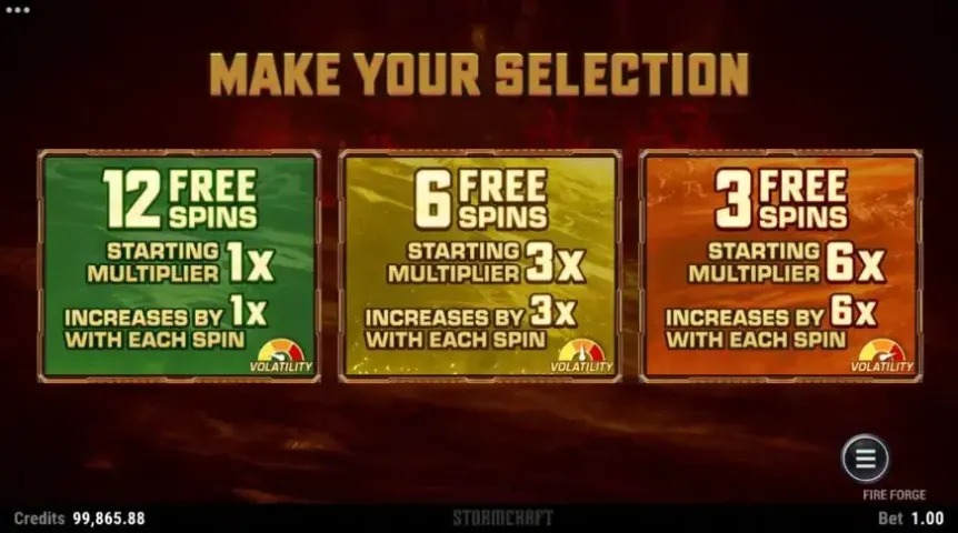 Fire Forge slot screenshot 4