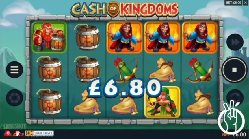 Cash of Kingdoms slot screenshot 3