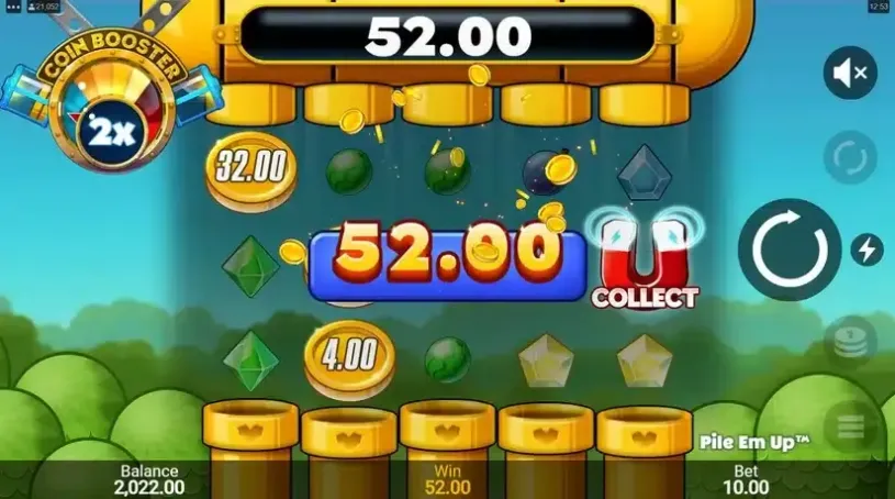 Pile ‘Em Up slot screenshot 2