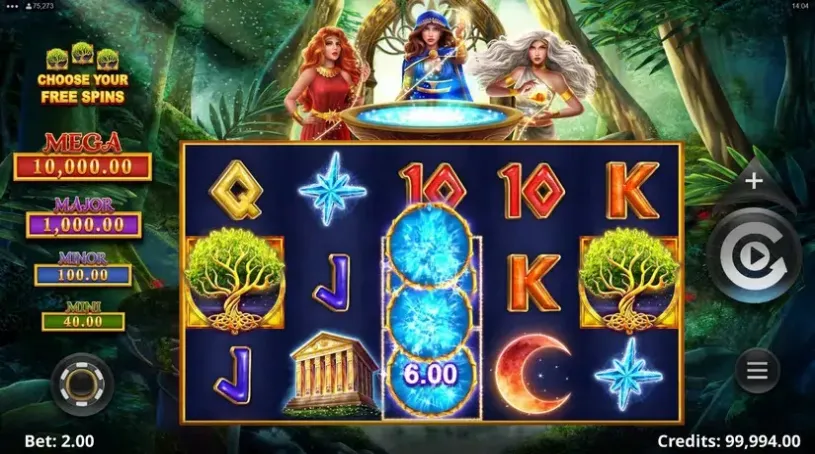 Amazing Link Fates slot screenshot 2