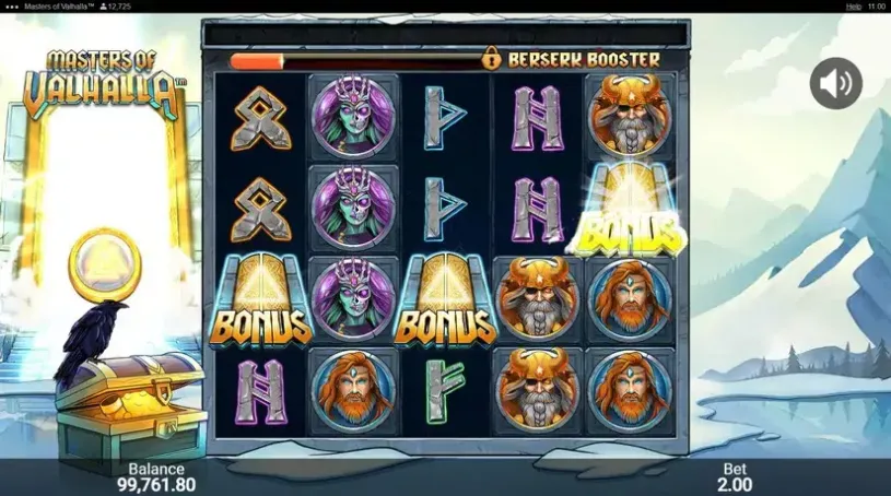 Masters Of Valhalla slot screenshot 3