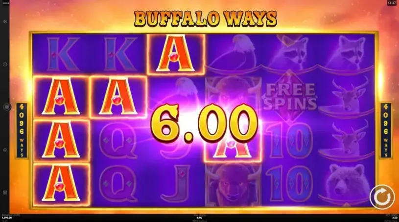 Buffalo Ways slot screenshot 2