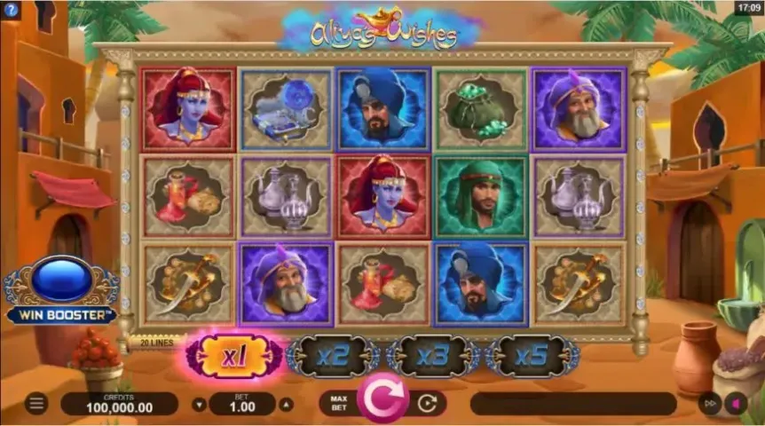 Aliya’s Wishes slot screenshot 