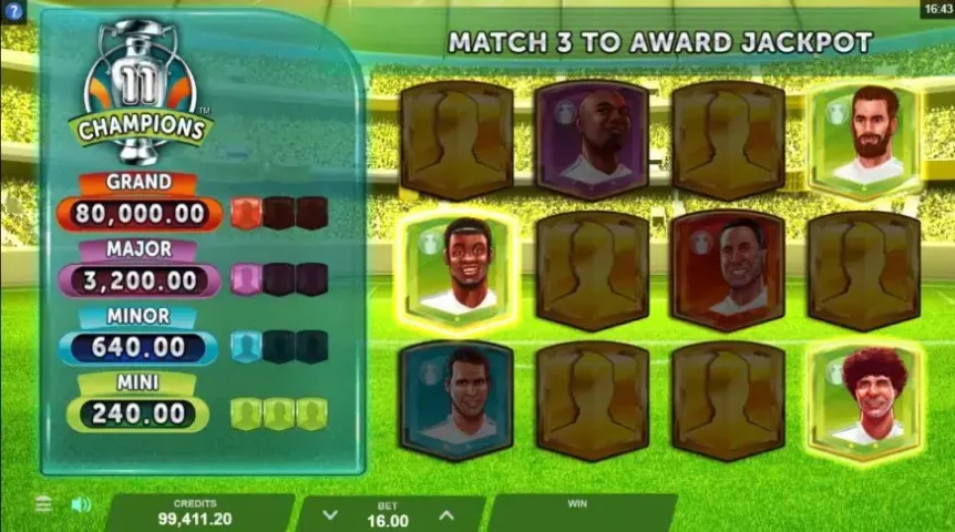 11 Champions slot screenshot 