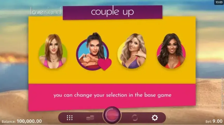 Love Island slot screenshot 3