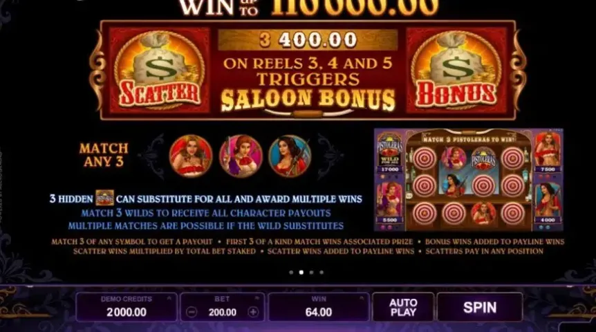 Pistoleras slot screenshot 4