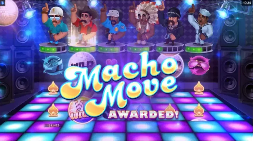 Village People Macho Moves slot screenshot 4