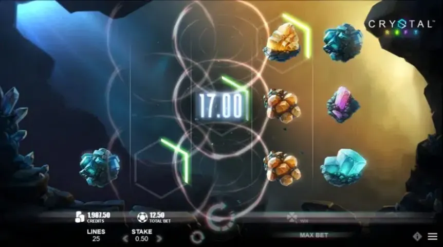 Crystal Rift slot screenshot 3