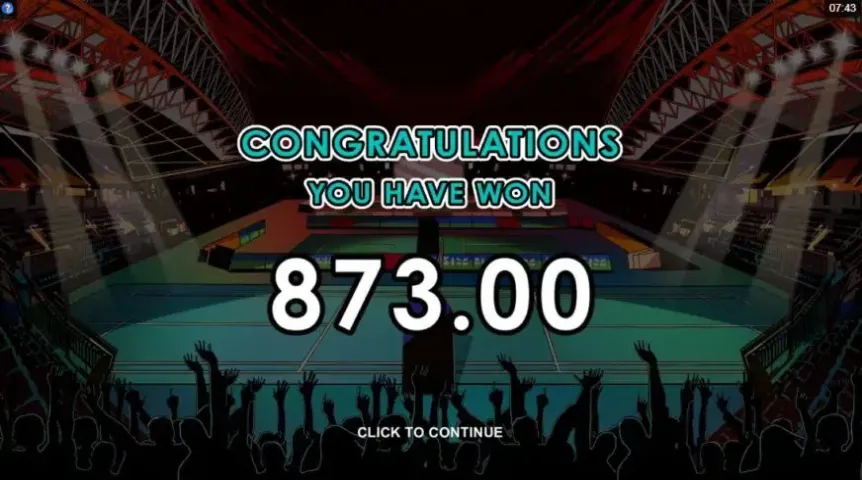 Badminton Hero slot screenshot 4