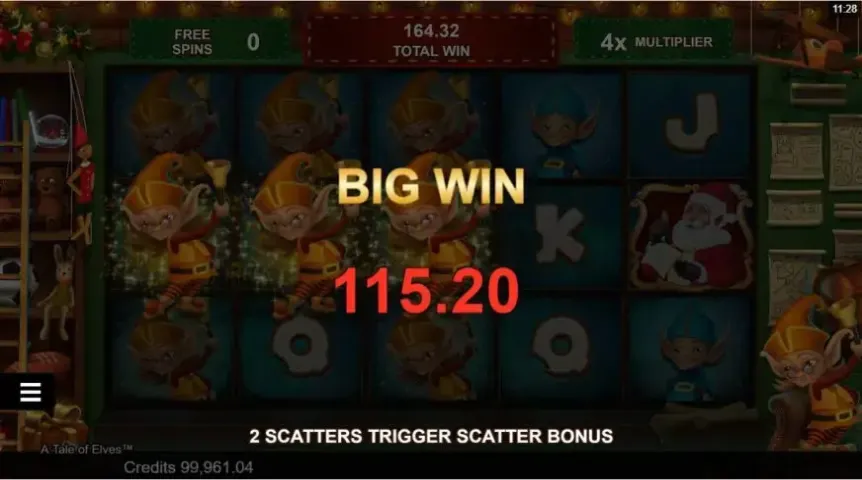 A Tale of Elves slot screenshot 