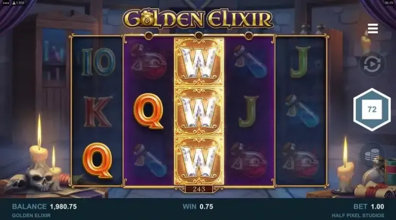 Golden Elixir slot screenshot 