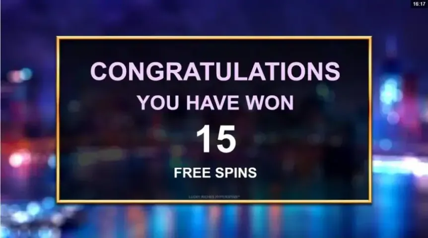 Lucky Riches Hyperspins slot screenshot 