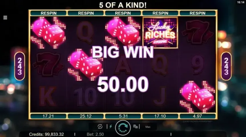 Lucky Riches Hyperspins slot screenshot 2