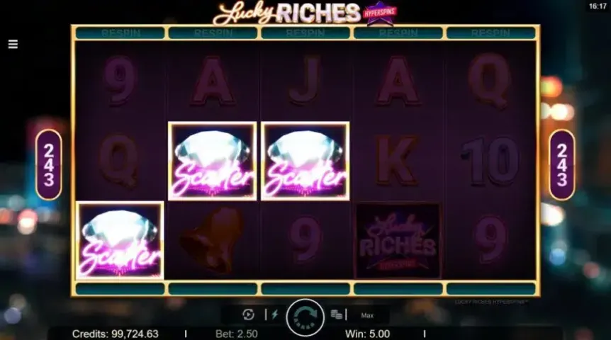 Lucky Riches Hyperspins slot screenshot 3