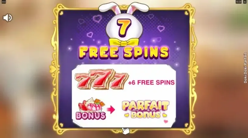 Doki Doki Parfait slot screenshot 5